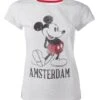 Disney Mickey Mouse Grey Vintage Look Amsterdam Women's T-Shirts