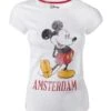 Disney Mickey Mouse White Vintage Look Amsterdam Women's T-Shirts
