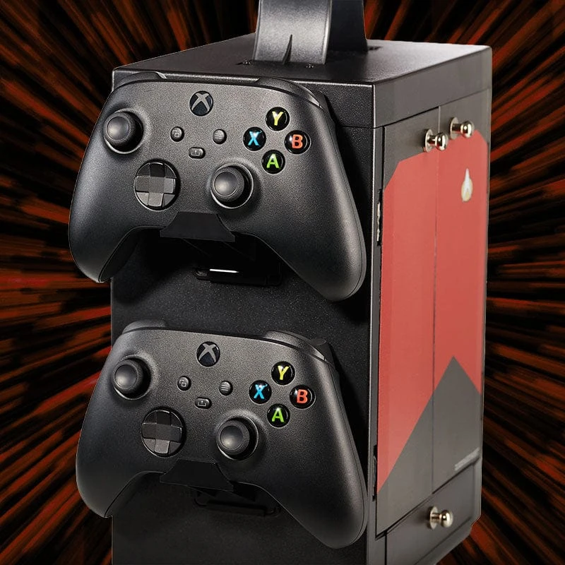 Star Trek Gaming Locker - Red 4 Star Trek Gaming Locker - Red - Image 4