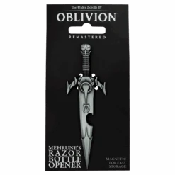 The Elder Scrolls IV: Oblivion Mehrune's Razor Bottle Opener -JustGeek Online Shop B ELD18 Pack Front Trans