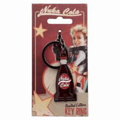 Fallout Limited Edition Nuka-Cola Keyring -JustGeek Online Shop B FLT92 Pack Front Trans