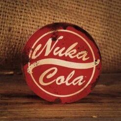 Fallout Set Of Four Metal Drinks Coasters -JustGeek Online Shop B FLT96 Lifestyle 3