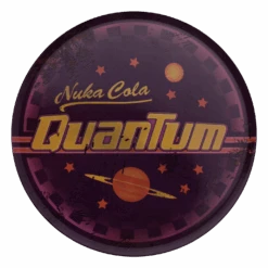 Fallout Set Of Four Metal Drinks Coasters -JustGeek Online Shop B FLT96 Quantum Front Trans