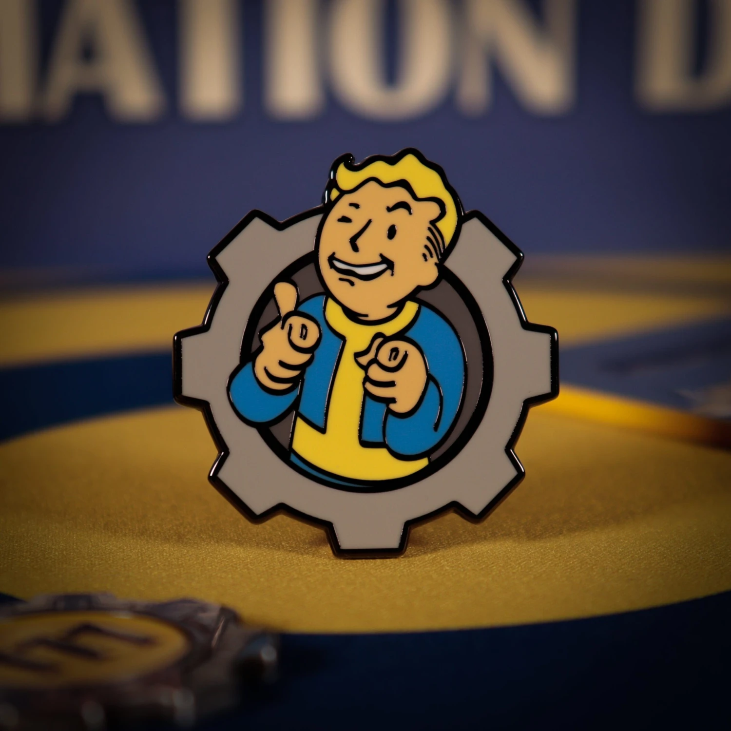 Fallout Limited Edition Charisma Boy Pin Badge 1 Fallout Limited Edition Charisma Boy Pin Badge