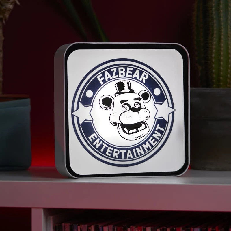 Five Nights At Freddy's: Fazbear Acrylic Desk Lamp / Wall Light 1 Five Nights At Freddy's: Fazbear Acrylic Desk Lamp / Wall Light