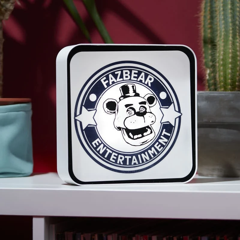 Five Nights At Freddy's: Fazbear Acrylic Desk Lamp / Wall Light 2 Five Nights At Freddy's: Fazbear Acrylic Desk Lamp / Wall Light - Image 2