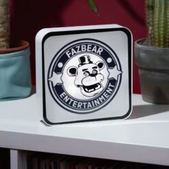 Five Nights At Freddy's: Fazbear Acrylic Desk Lamp / Wall Light 7 Five Nights At Freddy's: Fazbear Acrylic Desk Lamp / Wall Light -JustGeek Online Shop Fazbear FNAF AcrylicLamp PL 4