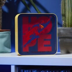 Superman: Superman Acrylic Desk Lamp / Wall Light -JustGeek Online Shop Hope Superman AcrylicLamp PL 1