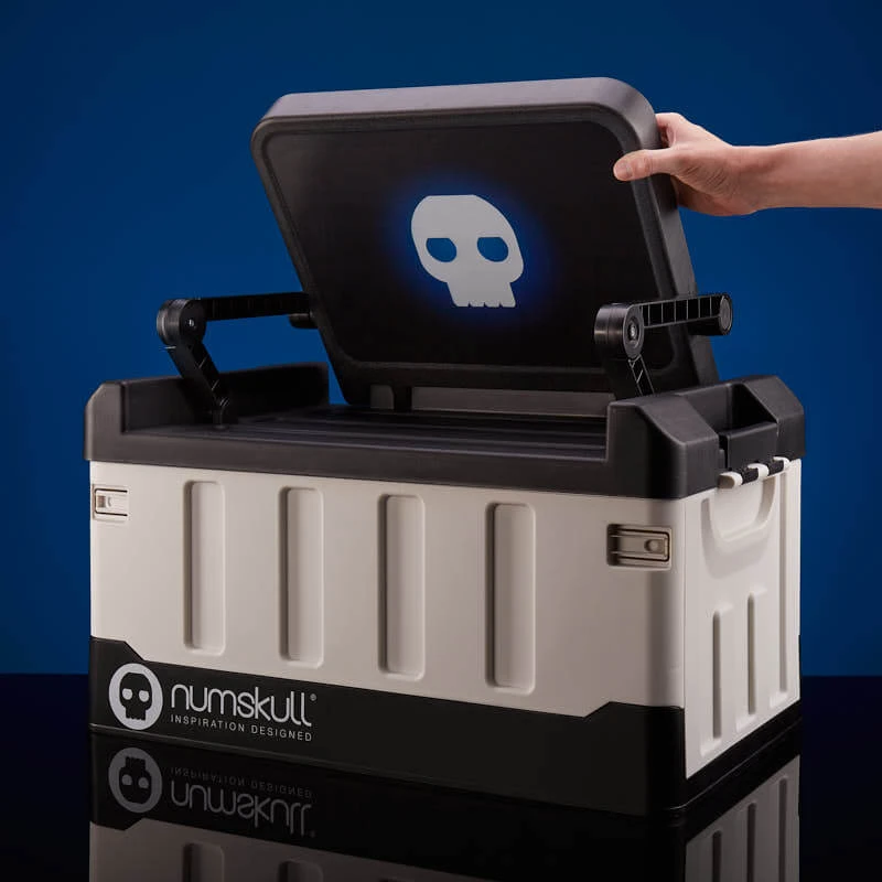 PLAYSTATION PS5-Inspired Bedroom Storage Box With Folding Chair 3 PLAYSTATION PS5-Inspired Bedroom Storage Box With Folding Chair - Image 3