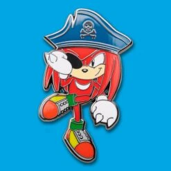 Sonic The Hedgehog Knuckles Sega Pin Badge