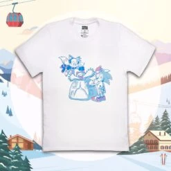 Sonic The Hedgehog Snow Fun Unisex T-Shirt