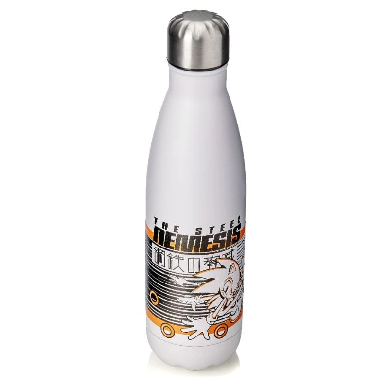 Sonic The Hedgehog Shonen White Bowling Pin Style Water Bottle 5 Sonic The Hedgehog Shonen White Bowling Pin Style Water Bottle - Image 5