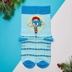 Sonic The Hedgehog Classic Winter Socks -JustGeek Online Shop Sonic SEGA WinterSocks PL 2