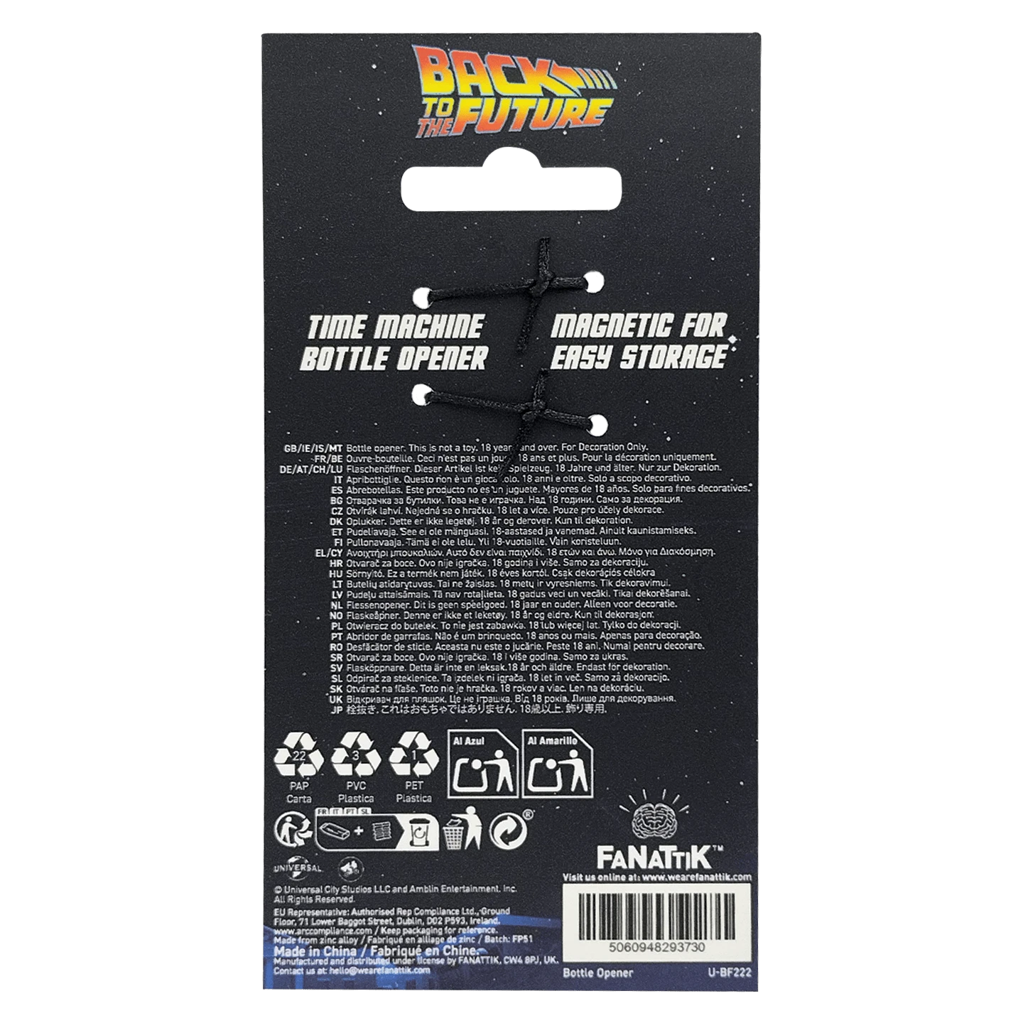 Back To The Future Magnetic DeLorean Bottle Opener 4 Back To The Future Magnetic DeLorean Bottle Opener - Image 4