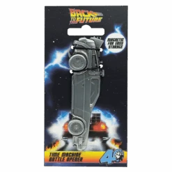 Back To The Future Magnetic DeLorean Bottle Opener 6 Back To The Future Magnetic DeLorean Bottle Opener -JustGeek Online Shop UV BF222 Pack Front Trans