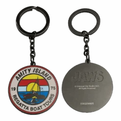 Jaws 50th Anniversary Regatta Boat Tour Keyring