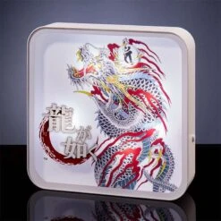 Like A Dragon & Yakuza Acrylic Perspex Desk Lamp / Wall Light -JustGeek Online Shop Yakuza PerspexLamp PL 1