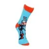 Marvel Captain America Red And Blue Socks