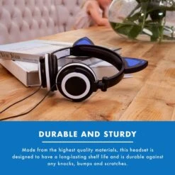 Numskull Cat Ears Kids Headphones 9 Numskull Cat Ears Kids Headphones -JustGeek Online Shop cat headphones artwork 5