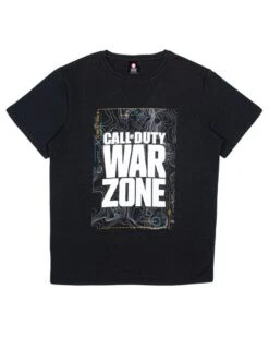 Call Of Duty Warzone Black Map T-Shirts
