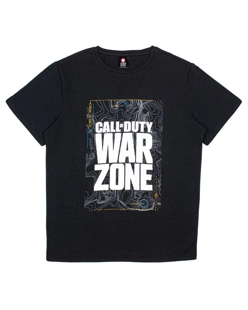 Call Of Duty Warzone Black Map T-Shirts 1 Call Of Duty Warzone Black Map T-Shirts