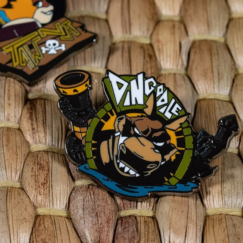 Pin Kings Crash Bandicoot Enamel Pin Badge Set 1.3 – Tawna/Dingodile 3 Pin Kings Crash Bandicoot Enamel Pin Badge Set 1.3 – Tawna/Dingodile - Image 3
