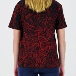 Marvel Black Widow City Map Women's T-Shirts 7 Marvel Black Widow City Map Women's T-Shirts -JustGeek Online Shop dif mar bw m ts4 20 1