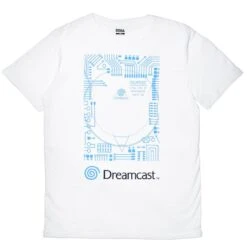 Dreamcast White T-Shirts (Unisex) 6 Dreamcast White T-Shirts (Unisex) -JustGeek Online Shop dreamcast t shirt sega 3 v3