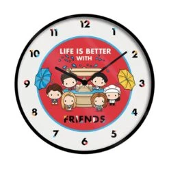 Friends Chibi Clock