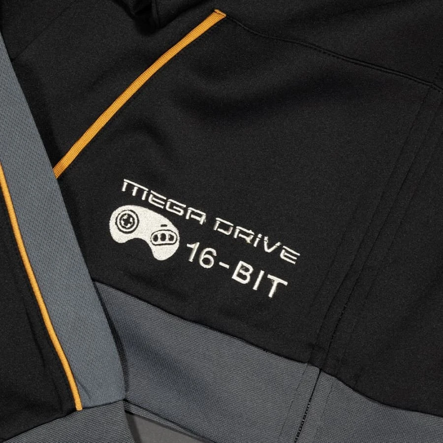 Mega Drive 'MD16-Bit' Black Hoodies (Unisex) 4 Mega Drive 'MD16-Bit' Black Hoodies (Unisex) - Image 4