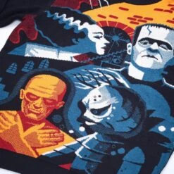 Monsters Group Christmas Jumper / Ugly Sweater -JustGeek Online Shop monsters halloween jumper 3