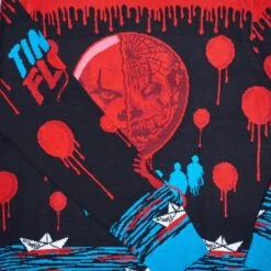 IT Pennywise Christmas Jumper / Ugly Sweater 12 IT Pennywise Christmas Jumper / Ugly Sweater -JustGeek Online Shop pennywise halloween jumper 3