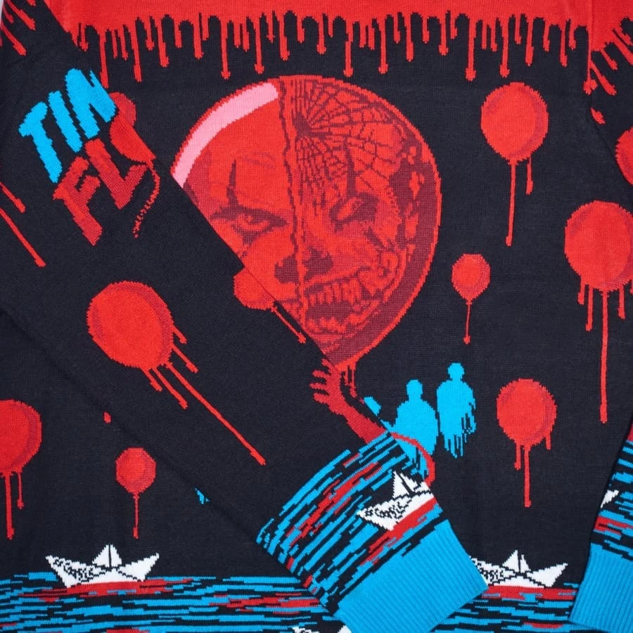 IT Pennywise Christmas Jumper / Ugly Sweater 6 IT Pennywise Christmas Jumper / Ugly Sweater - Image 6