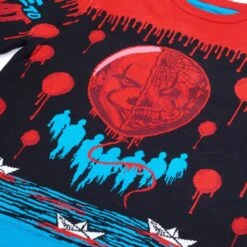IT Pennywise Christmas Jumper / Ugly Sweater 13 IT Pennywise Christmas Jumper / Ugly Sweater -JustGeek Online Shop pennywise halloween jumper 4