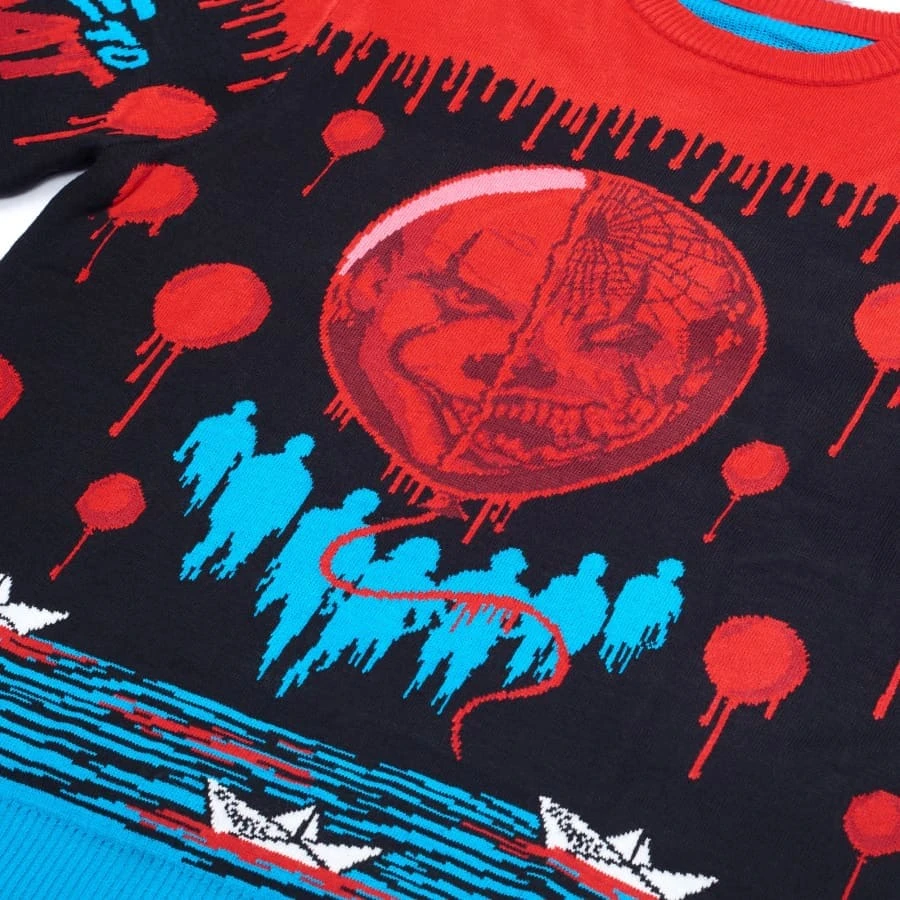 IT Pennywise Christmas Jumper / Ugly Sweater 7 IT Pennywise Christmas Jumper / Ugly Sweater - Image 7