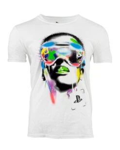 PlayStation Grifter Model White T-Shirts