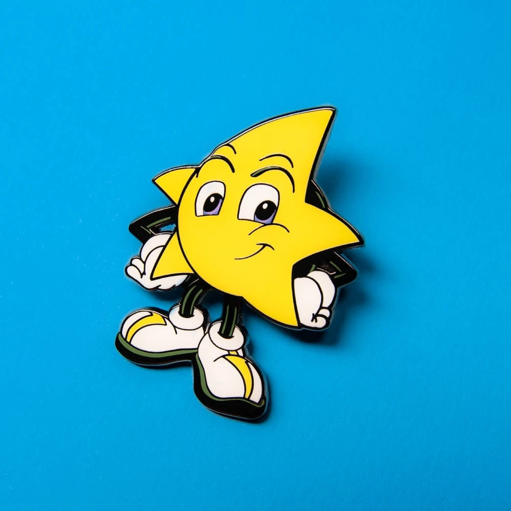 SEGA Ristar Pin Badge 1 SEGA Ristar Pin Badge