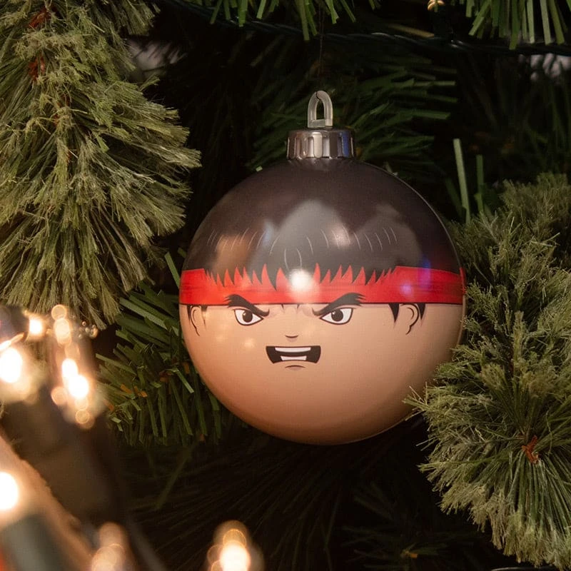 Bauble Heads Street Fighter ‘Ryu’ Christmas Decoration / Ornament 2 Bauble Heads Street Fighter ‘Ryu’ Christmas Decoration / Ornament - Image 2