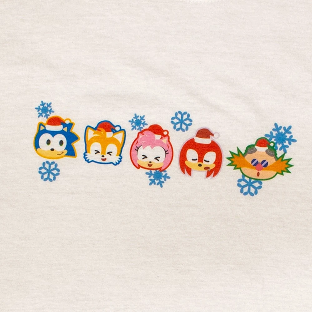 Modern Sonic The Hedgehog Christmas T-shirt (Kids) 2 Modern Sonic The Hedgehog Christmas T-shirt (Kids) - Image 2