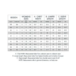 Monsters Group Christmas Jumper / Ugly Sweater -JustGeek Online Shop size guide 2021