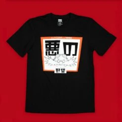 Modern Sonic The Hedgehog Japanese Style ‘Dr. Eggman’ Black T-Shirt (Unisex) - XS