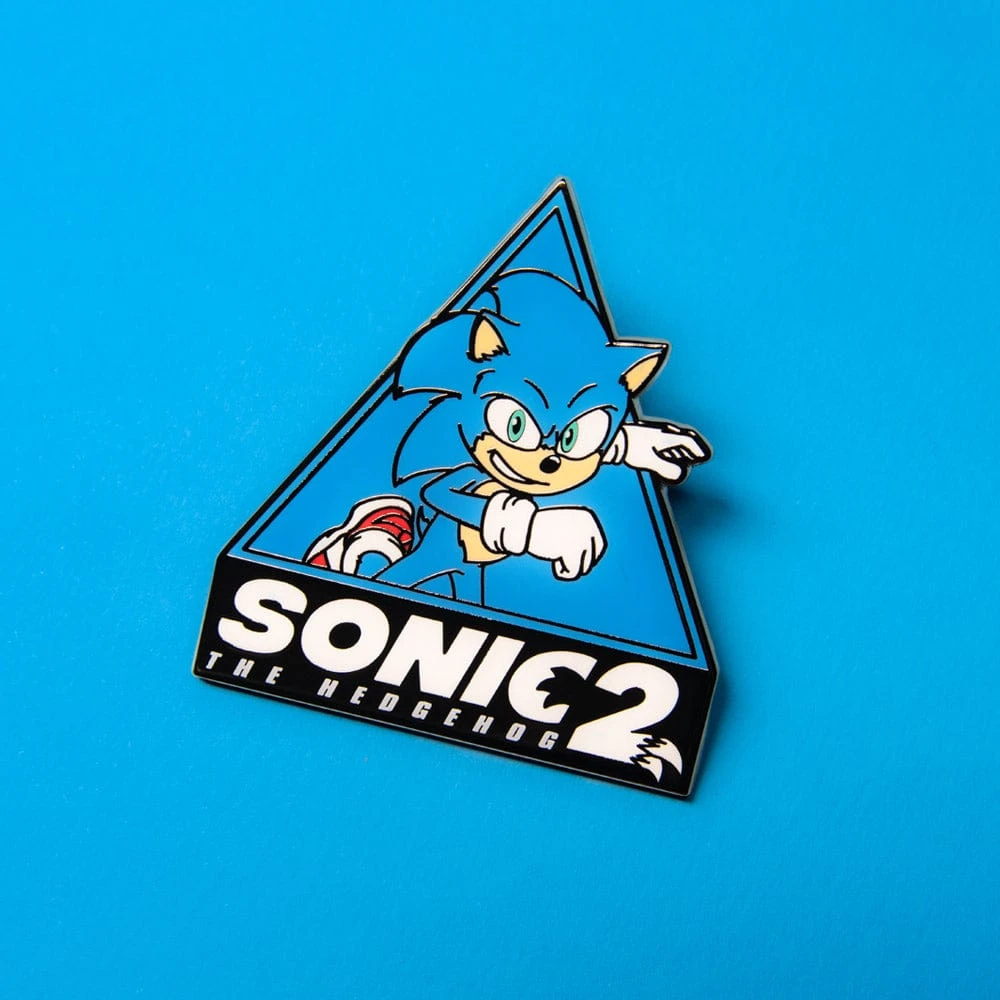SEGA Sonic The Hedgehog 2 Pin Badge 1 SEGA Sonic The Hedgehog 2 Pin Badge
