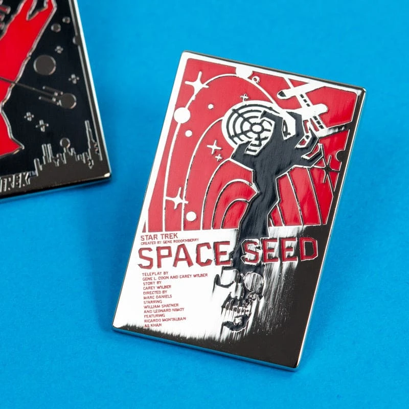 Pin Kings Star Trek Enamel Pin Badge Set 1.2 – The Devil In The Dark & Space Seed 3 Pin Kings Star Trek Enamel Pin Badge Set 1.2 – The Devil In The Dark & Space Seed - Image 3