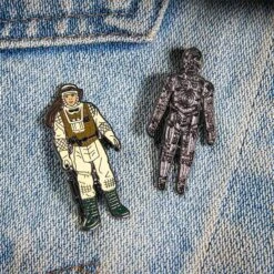 Pin Kings Star Wars Enamel Pin Badge Set 1.22 – C-3PO And Luke Skywalker (Hoth Battle Gear) -JustGeek Online Shop sw kenner pin kings 1.22 5