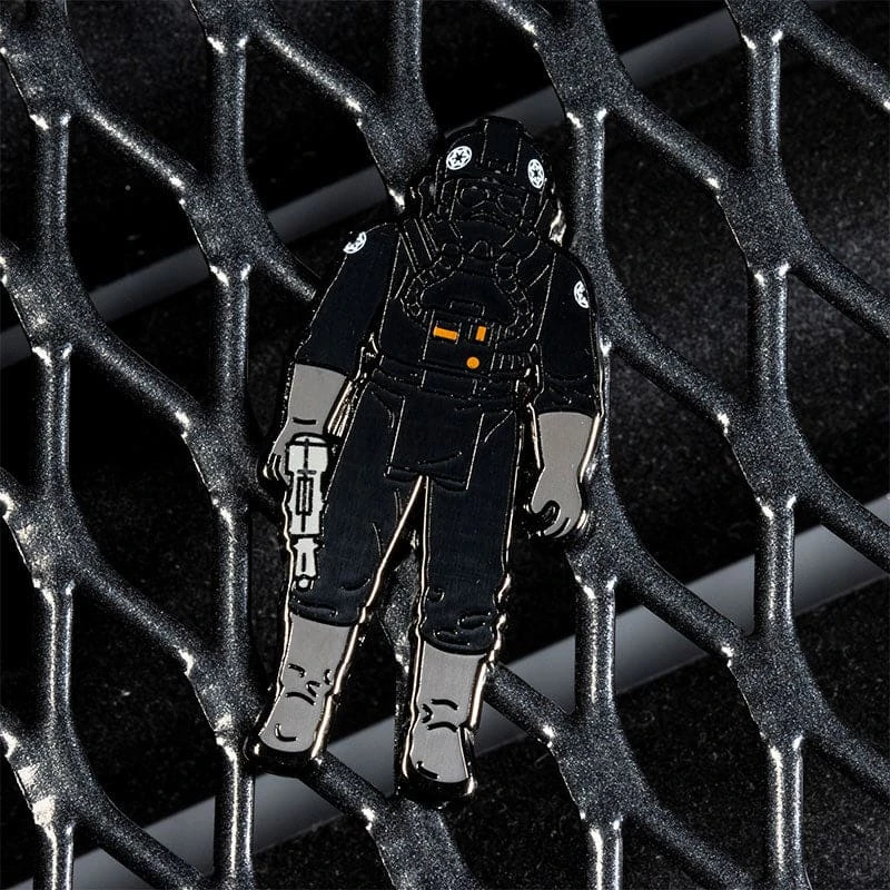 Pin Kings Star Wars Enamel Pin Badge Set 1.25 – 4-LOM And Imperial Tie Fighter Pilot 4 Pin Kings Star Wars Enamel Pin Badge Set 1.25 – 4-LOM And Imperial Tie Fighter Pilot - Image 4