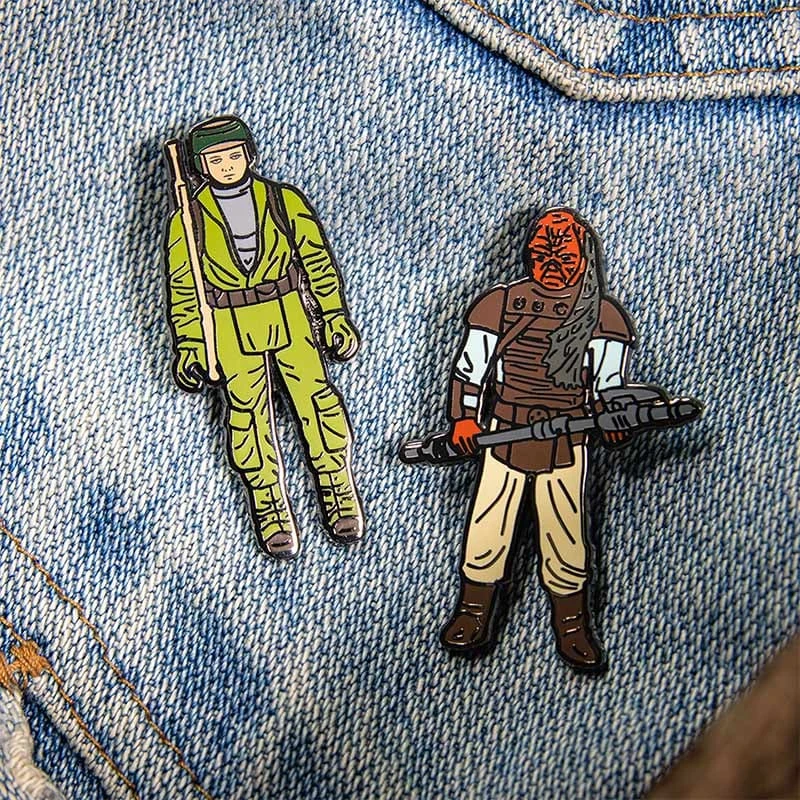 Pin Kings Star Wars Enamel Pin Badge Set 1.30 – Rebel Commando And Weequay 5 Pin Kings Star Wars Enamel Pin Badge Set 1.30 – Rebel Commando And Weequay - Image 5