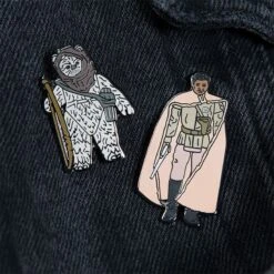 Pin Kings Star Wars Enamel Pin Badge Set 1.47 – Warok And Lando Calrissian (General Pilot) -JustGeek Online Shop sw kenner pin kings 1.47 5