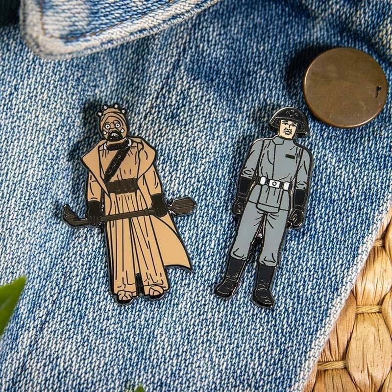Pin Kings Star Wars Enamel Pin Badge Set 1.6 - Tusken Raider And Imperial Death Star Technician 5 Pin Kings Star Wars Enamel Pin Badge Set 1.6 - Tusken Raider And Imperial Death Star Technician - Image 5