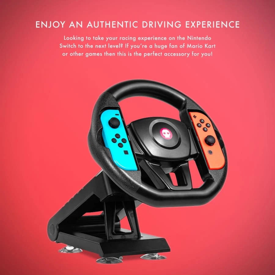 Numskull Nintendo Switch Joy Con Steering Wheel Table Attachment 2 Numskull Nintendo Switch Joy Con Steering Wheel Table Attachment - Image 2