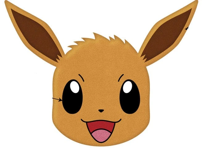 Pokemon Pillow/Cushion Evoli 35 Cm (13.7in) 1 Pokemon Pillow/Cushion Evoli 35 Cm (13.7in)